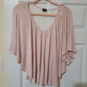 Poncho blouse